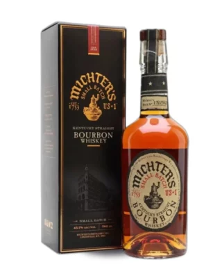 Bourbon Michter's US*1 Small Batch 45,7 % vol., bouteille 70 cl sur fond blanc